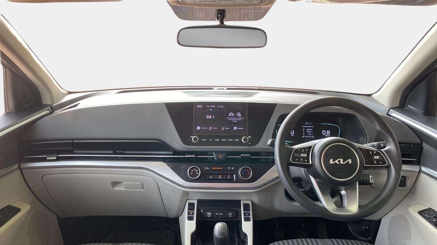 2023 KIA CARENS PRESTIGE 1.5 PETROL 7 STR, Petrol, Manual, 14,599 km, Dashboard