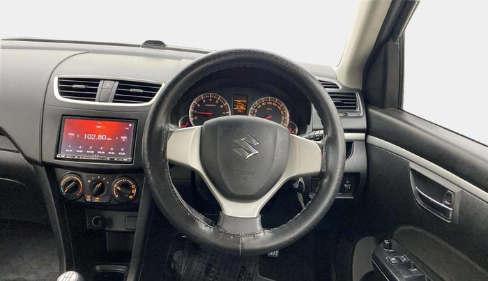 2017 Maruti Swift VXI, Petrol, Manual, 31,772 km, Steering Wheel Close Up