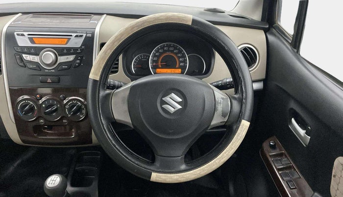 2015 Maruti Wagon R 1.0 VXI, Petrol, Manual, 64,066 km, Steering Wheel Close Up