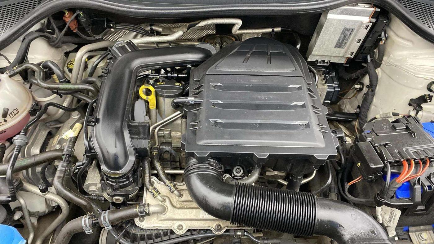 2021 Skoda Rapid STYLE TSI, Petrol, Manual, 24,206 km, Engine View