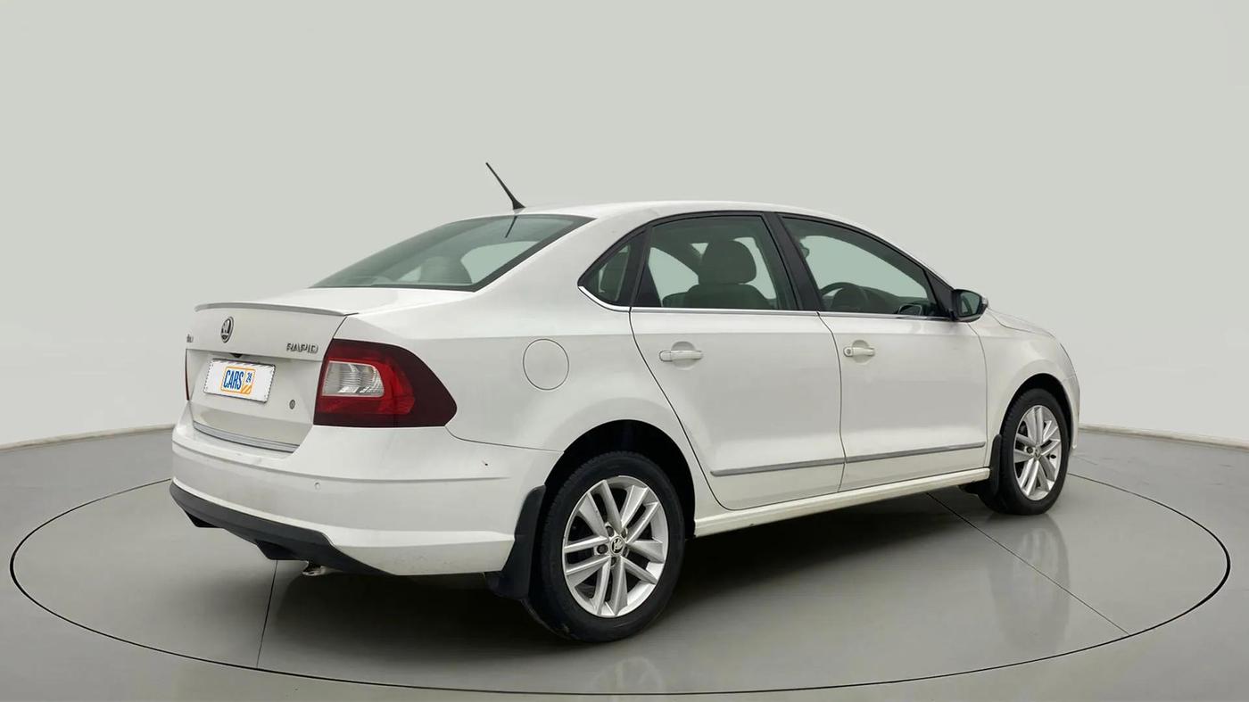 2021 Skoda Rapid STYLE TSI, Petrol, Manual, 24,206 km, Right Back Diagonal