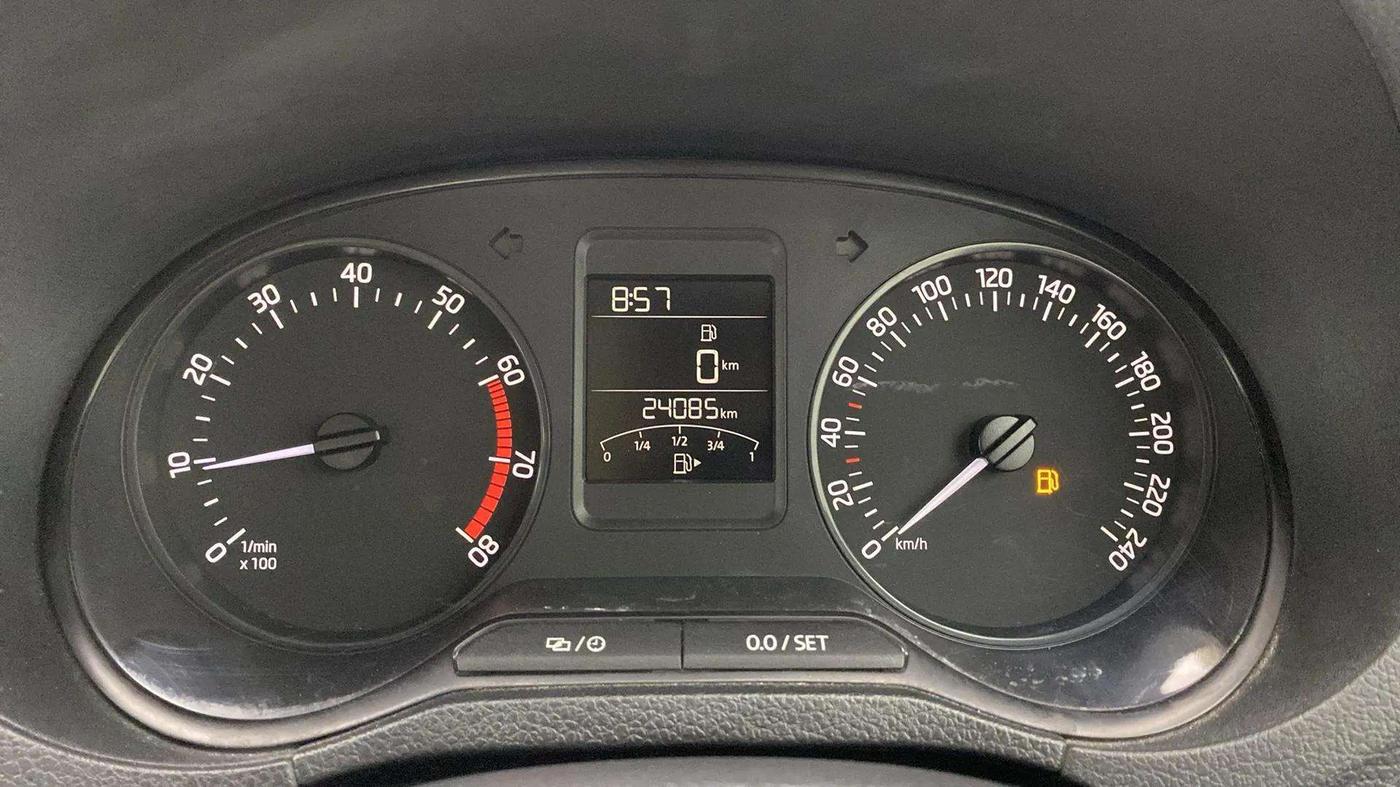 2021 Skoda Rapid STYLE TSI, Petrol, Manual, 24,206 km, Odometer Image