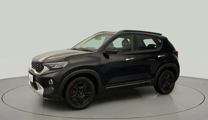 2020 KIA SONET HTX 1.0 IMT, Petrol, Manual, 80,876 km, Left Front Diagonal