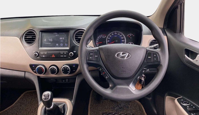 2019 Hyundai Grand i10 SPORTZ 1.2 KAPPA VTVT, Petrol, Manual, 82,852 km, Steering Wheel Close Up