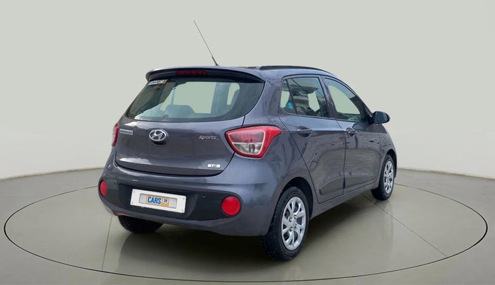 2019 Hyundai Grand i10 SPORTZ 1.2 KAPPA VTVT, Petrol, Manual, 82,852 km, Right Back Diagonal