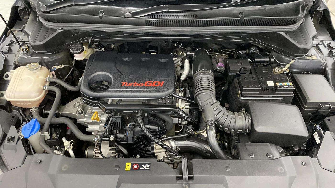 2022 Hyundai NEW I20 N LINE N8 1.0 TURBO GDI IMT, Petrol, Manual, 53,334 km, Engine View