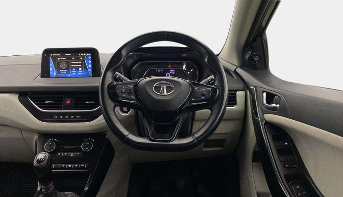 2021 Tata NEXON XZ PLUS (O) PETROL, Petrol, Manual, 32,686 km, Steering Wheel Close Up