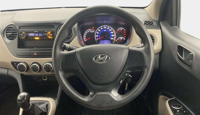 2017 Hyundai Grand i10 MAGNA 1.2 KAPPA VTVT, Petrol, Manual, 53,492 km, Steering Wheel Close Up