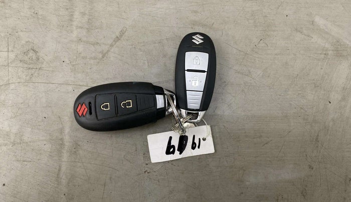 2018 Maruti Baleno ALPHA CVT PETROL 1.2, Petrol, Automatic, 28,610 km, Key Close Up