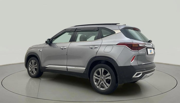 2020 KIA SELTOS HTX IVT 1.5 PETROL, Petrol, Automatic, 27,415 km, Left Back Diagonal