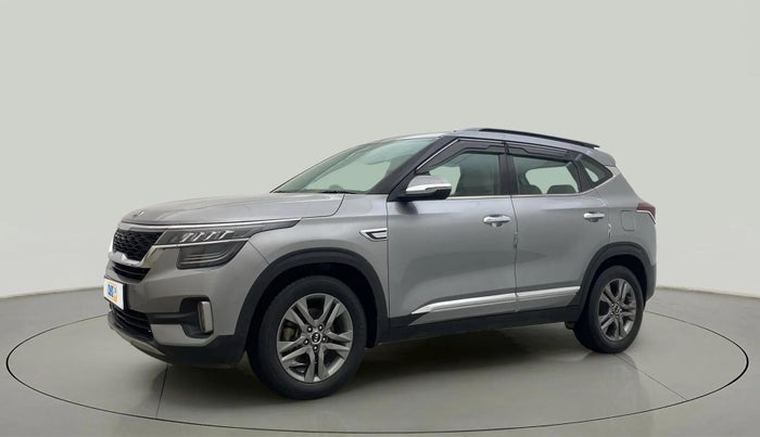 2020 KIA SELTOS HTX IVT 1.5 PETROL, Petrol, Automatic, 27,415 km, Left Front Diagonal