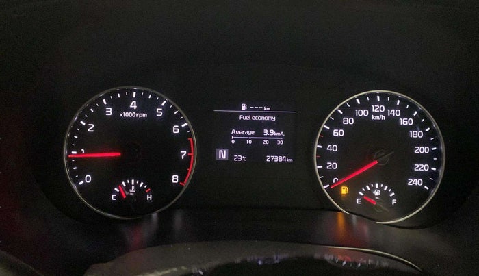 2020 KIA SELTOS HTX IVT 1.5 PETROL, Petrol, Automatic, 27,415 km, Odometer Image