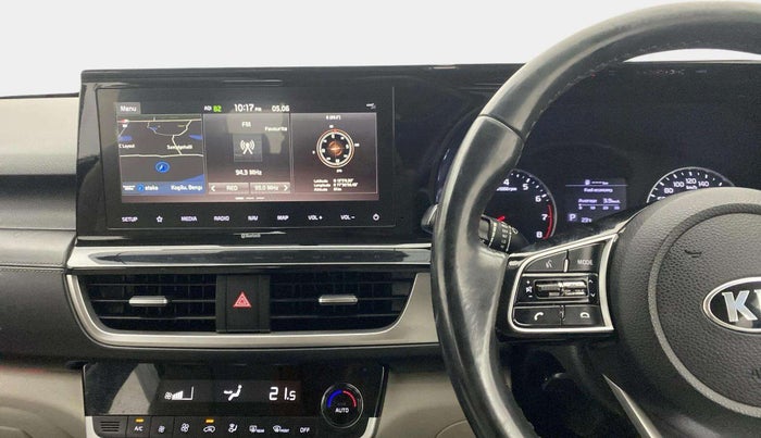 2020 KIA SELTOS HTX IVT 1.5 PETROL, Petrol, Automatic, 27,415 km, Air Conditioner