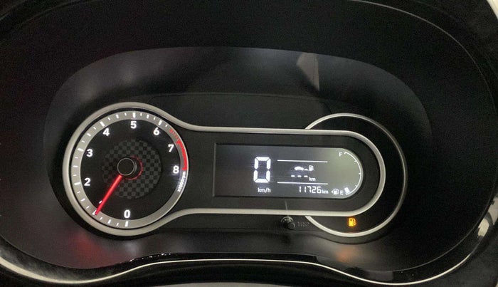 2022 Hyundai AURA SX 1.2, Petrol, Manual, 11,671 km, Odometer Image