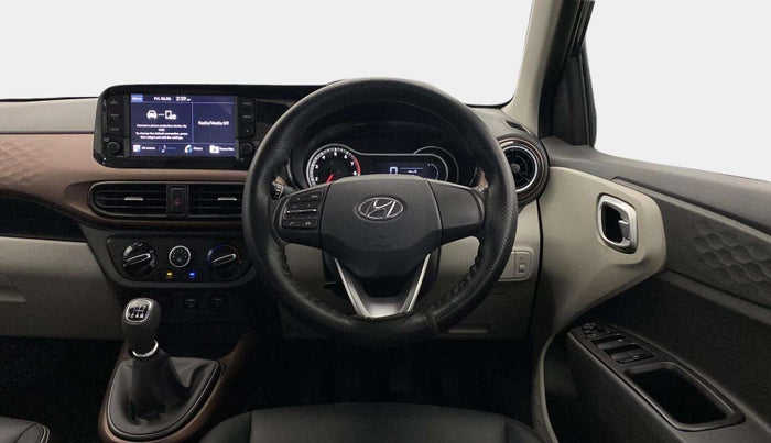 2022 Hyundai AURA SX 1.2, Petrol, Manual, 11,671 km, Steering Wheel Close Up