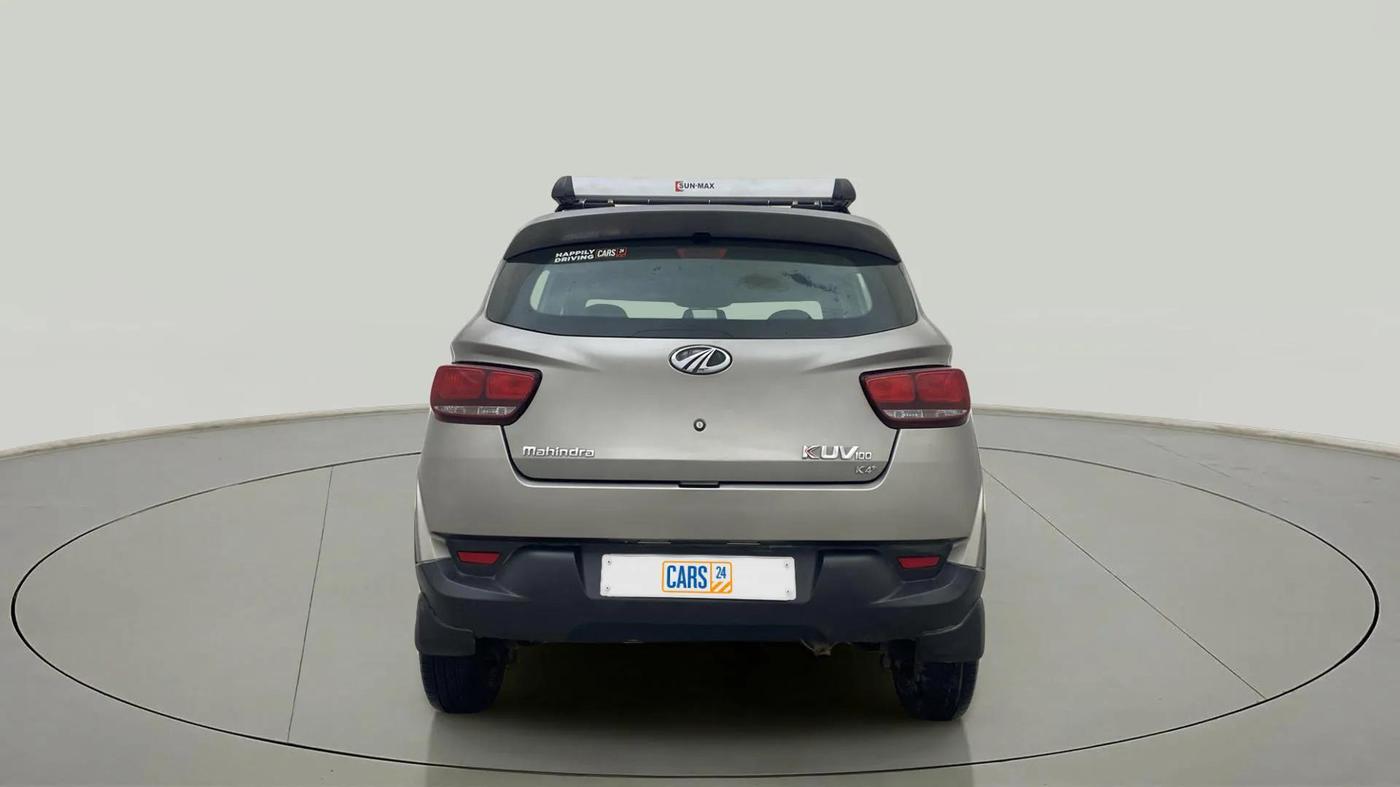 2016 Mahindra Kuv100 K4 PLUS D 6 STR, Diesel, Manual, 80,435 km, Back/Rear