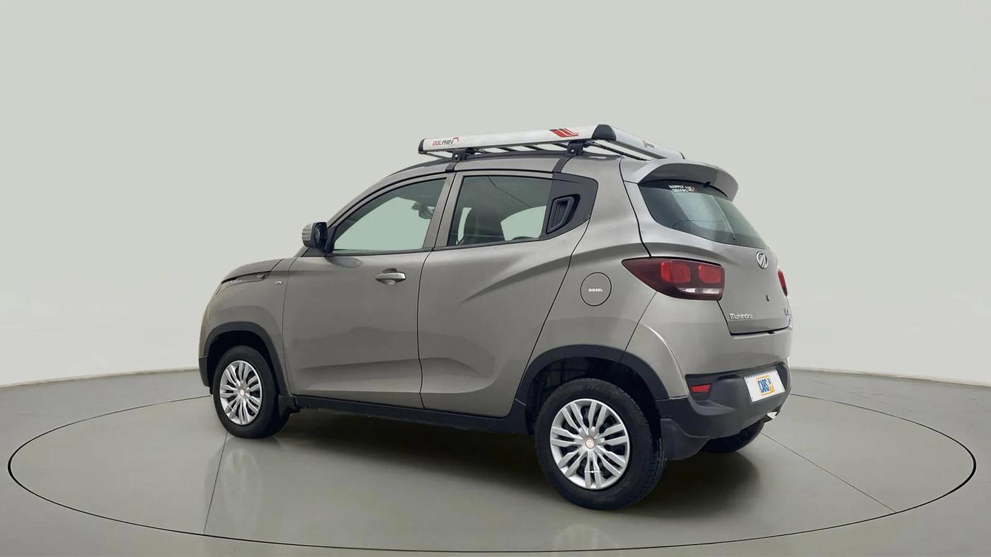 2016 Mahindra Kuv100 K4 PLUS D 6 STR, Diesel, Manual, 80,435 km, Left Back Diagonal