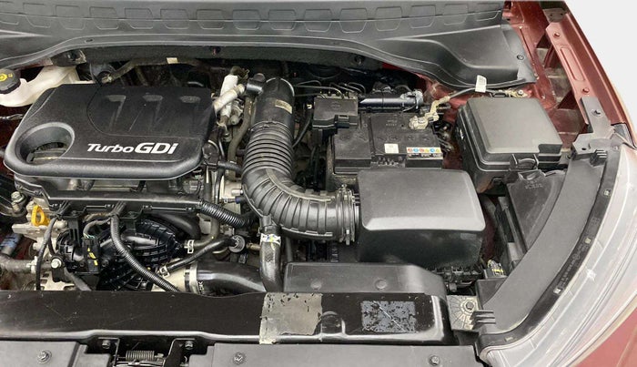 2021 KIA SONET HTX 1.0 IMT, Petrol, Manual, 43,133 km, Engine View - Left