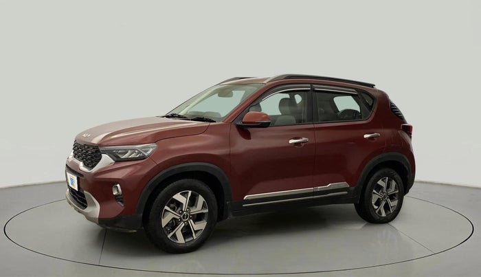 2021 KIA SONET HTX 1.0 IMT, Petrol, Manual, 43,133 km, Left Front Diagonal
