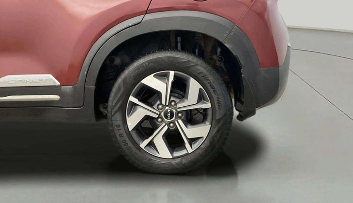 2021 KIA SONET HTX 1.0 IMT, Petrol, Manual, 43,133 km, Left Rear Wheel