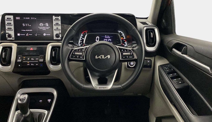 2021 KIA SONET HTX 1.0 IMT, Petrol, Manual, 43,133 km, Steering Wheel Close Up