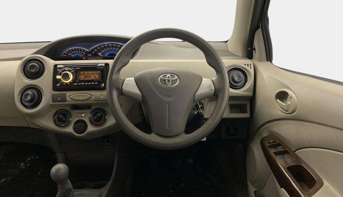 2015 Toyota Etios Liva G, Petrol, Manual, 48,808 km, Steering Wheel Close Up