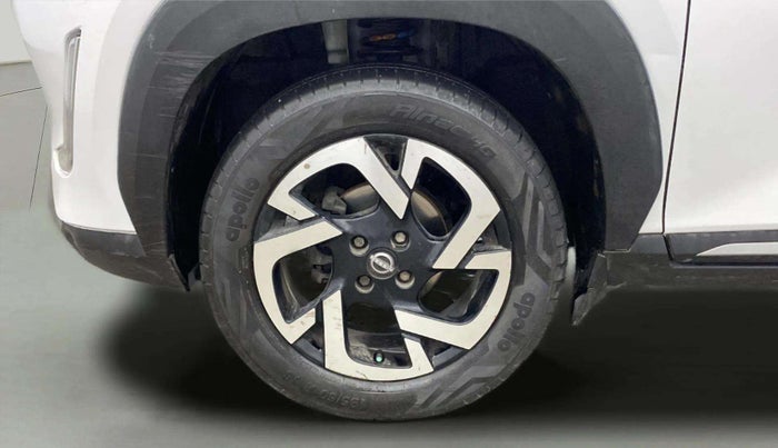 2022 Nissan MAGNITE XV TURBO CVT, Petrol, Automatic, 59,330 km, Left Front Tyre Tread