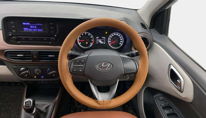 2020 Hyundai AURA S 1.2 CNG, CNG, Manual, 49,021 km, Steering Wheel Close Up