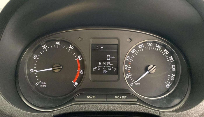 2020 Skoda Rapid 1.0 AMBITION TSI MT, Petrol, Manual, 61,467 km, Odometer Image