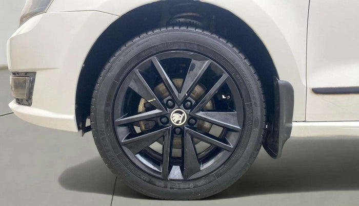 2020 Skoda Rapid 1.0 AMBITION TSI MT, Petrol, Manual, 61,467 km, Left Front Tyre Tread