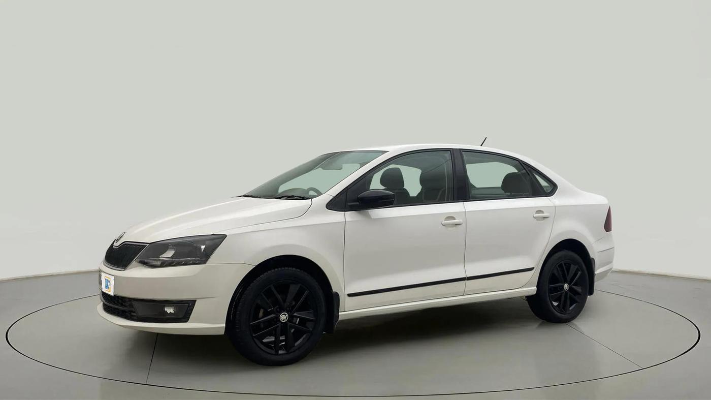 2020 Skoda Rapid 1.0 AMBITION TSI MT, Petrol, Manual, 61,467 km, Left Front Diagonal