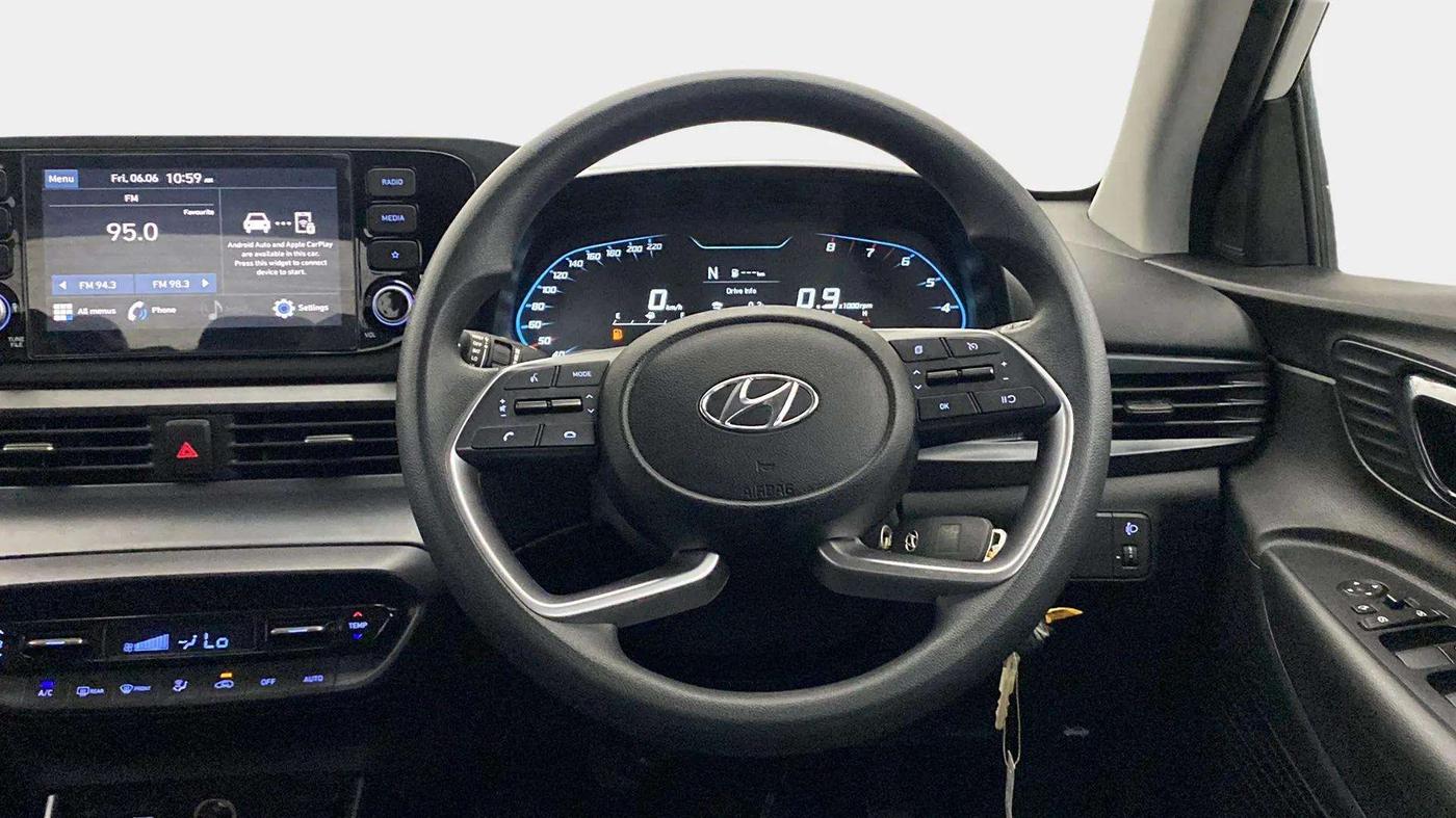 2023 Hyundai NEW I20  SPORTZ 1.0TURBO DCT, Petrol, Automatic, 28,310 km, Steering Wheel Close Up