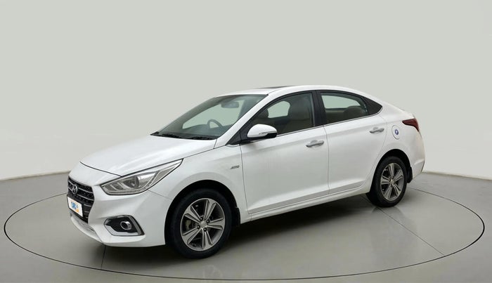 2019 Hyundai Verna 1.6 VTVT SX + AT, Petrol, Automatic, 1,06,751 km, Left Front Diagonal