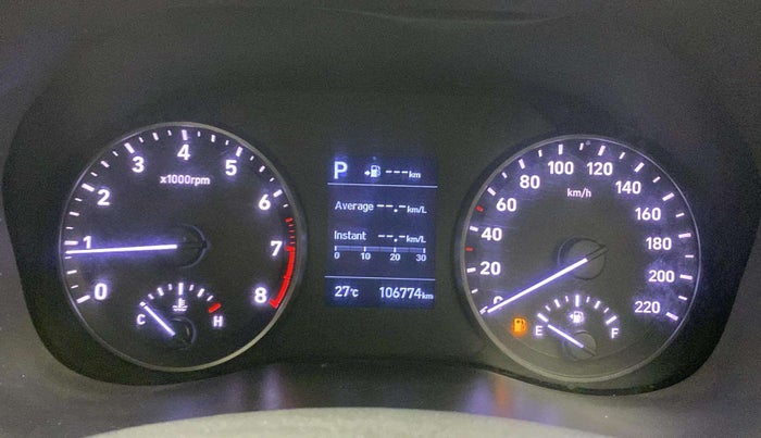 2019 Hyundai Verna 1.6 VTVT SX + AT, Petrol, Automatic, 1,06,751 km, Odometer Image