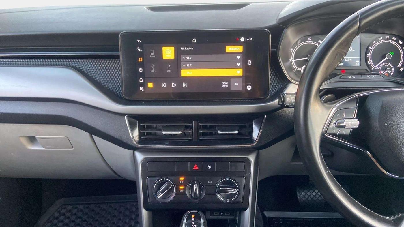 2022 Skoda KUSHAQ AMBITION 1.0L TSI AT, Petrol, Automatic, 32,638 km, Air Conditioner