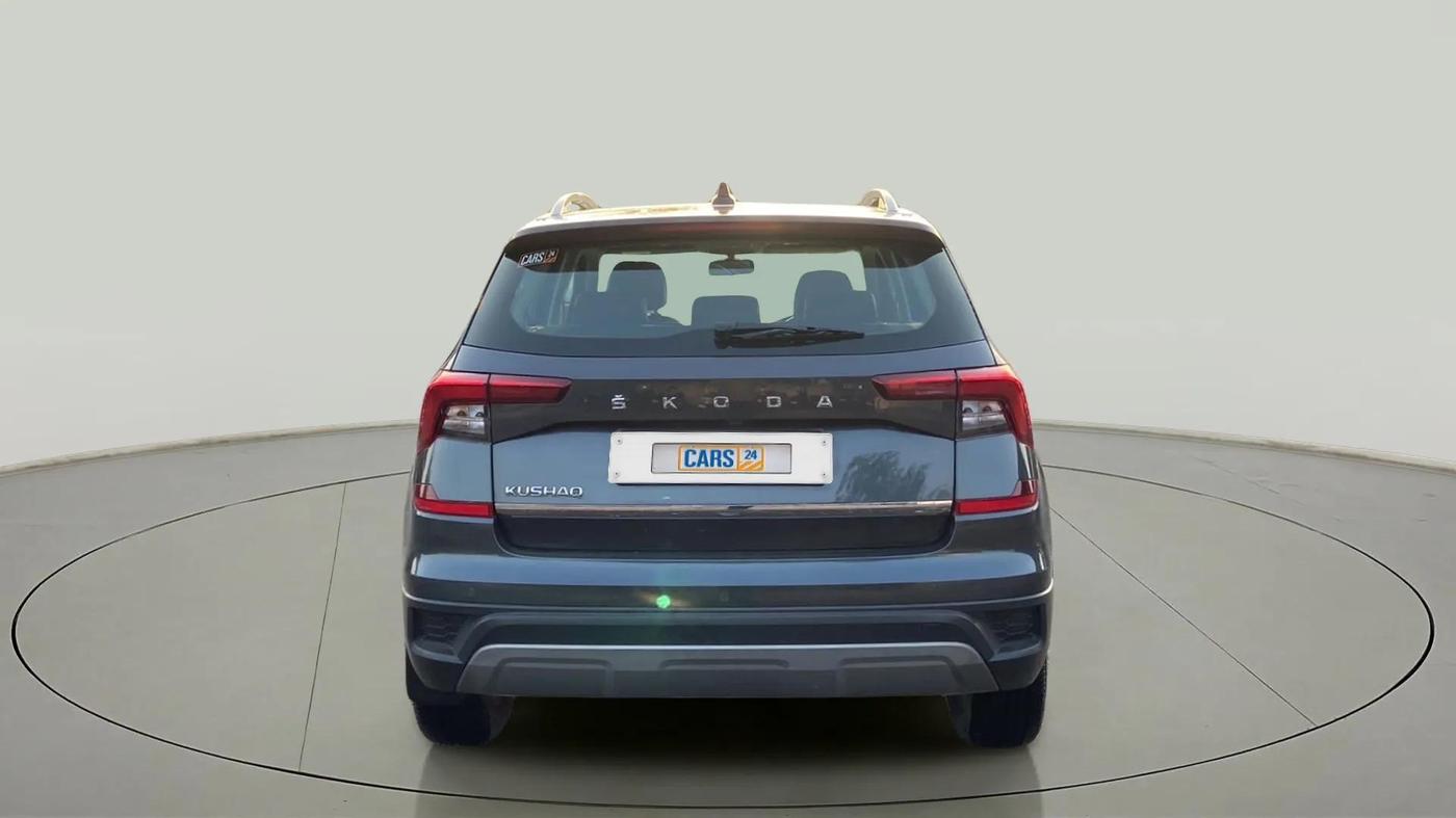 2022 Skoda KUSHAQ AMBITION 1.0L TSI AT, Petrol, Automatic, 32,638 km, Back/Rear