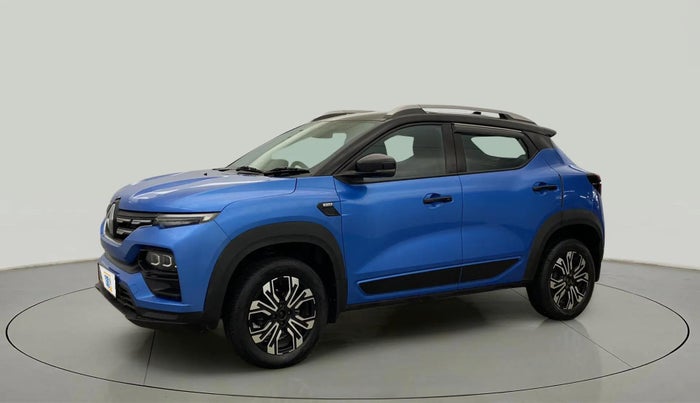 2022 Renault Kiger RXZ AMT, Petrol, Automatic, 30,449 km, Left Front Diagonal