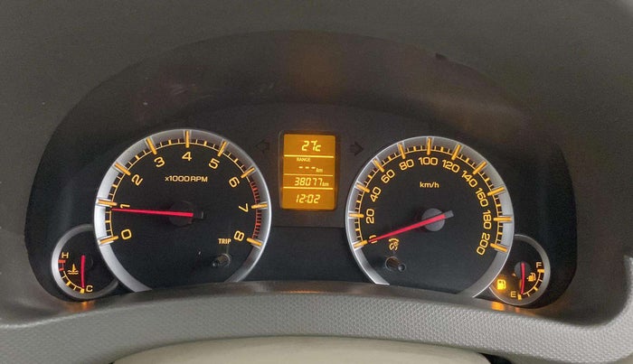 2017 Maruti Ertiga ZXI, CNG, Manual, 38,067 km, Odometer Image