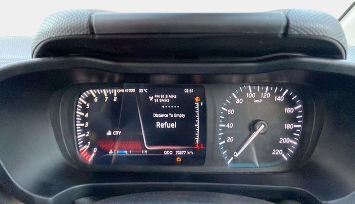 2021 Tata ALTROZ XZ PETROL, CNG, Manual, 70,377 km, Odometer Image