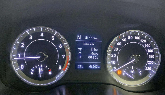 2021 Hyundai VENUE SX 1.0 TURBO IMT, Petrol, Manual, 46,543 km, Odometer Image