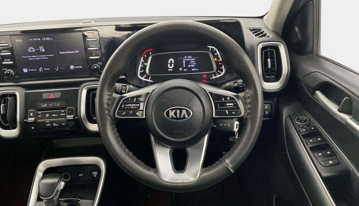 2020 KIA SONET HTK PLUS 1.5 AT, Diesel, Automatic, 58,420 km, Steering Wheel Close Up