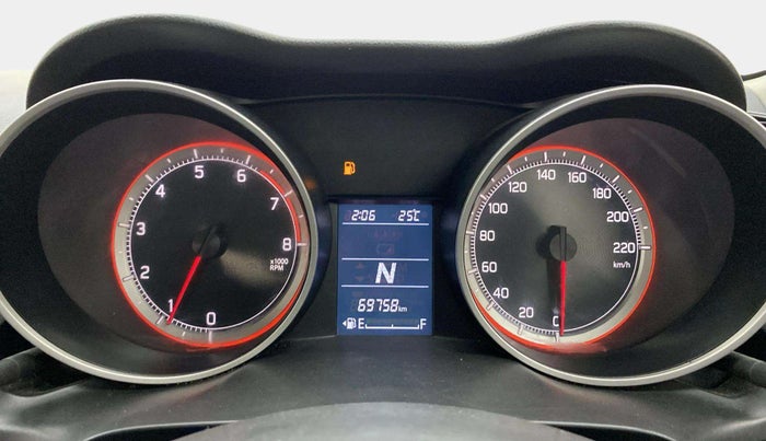 2019 Maruti Swift VXI AMT, Petrol, Automatic, 69,737 km, Odometer Image