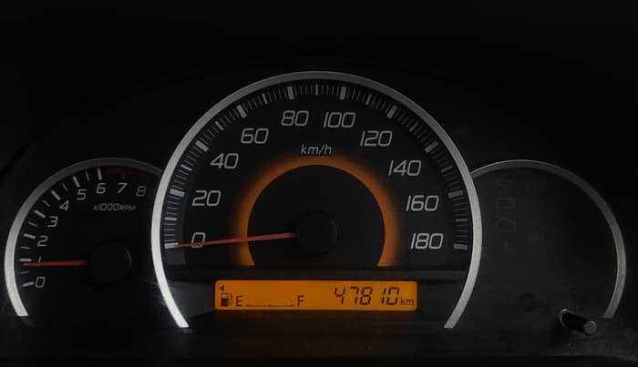 2013 Maruti Wagon R 1.0 VXI, Petrol, Manual, 47,805 km, Odometer Image