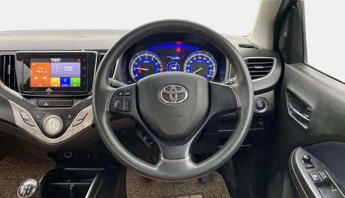 2021 Toyota Glanza G, Petrol, Manual, 57,132 km, Steering Wheel Close Up