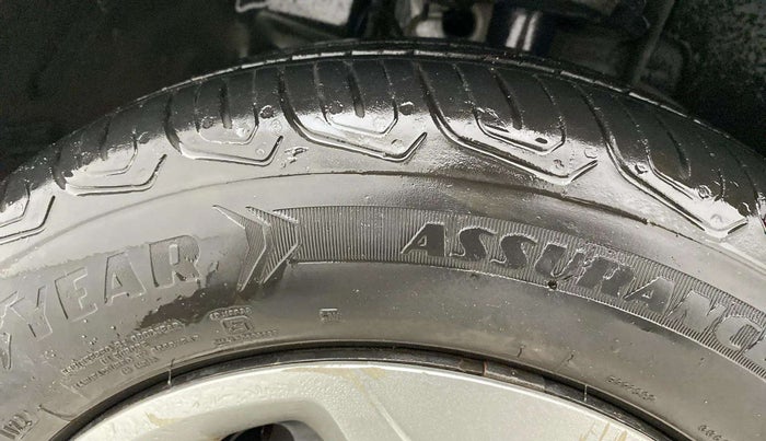 2022 Tata TIGOR XZ CNG, CNG, Manual, 36,368 km, Left Front Tyre Tread