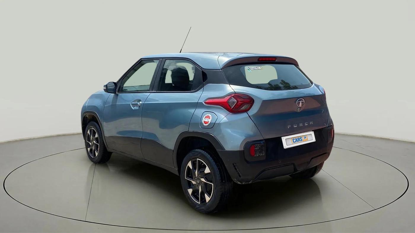 2022 Tata PUNCH ACCOMPLISHED DAZZLE PACK MT, Petrol, Manual, 15,639 km, Left Back Diagonal