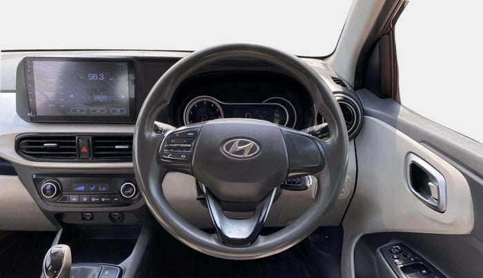 2019 Hyundai GRAND I10 NIOS SPORTZ AMT 1.2 KAPPA VTVT, CNG, Automatic, 42,865 km, Steering Wheel Close Up