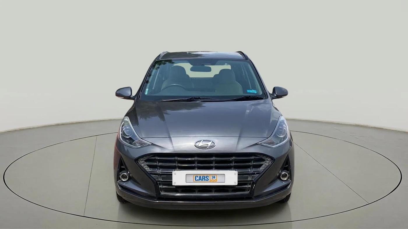 2019 Hyundai GRAND I10 NIOS SPORTZ AMT 1.2 KAPPA VTVT, CNG, Automatic, 42,923 km, Front