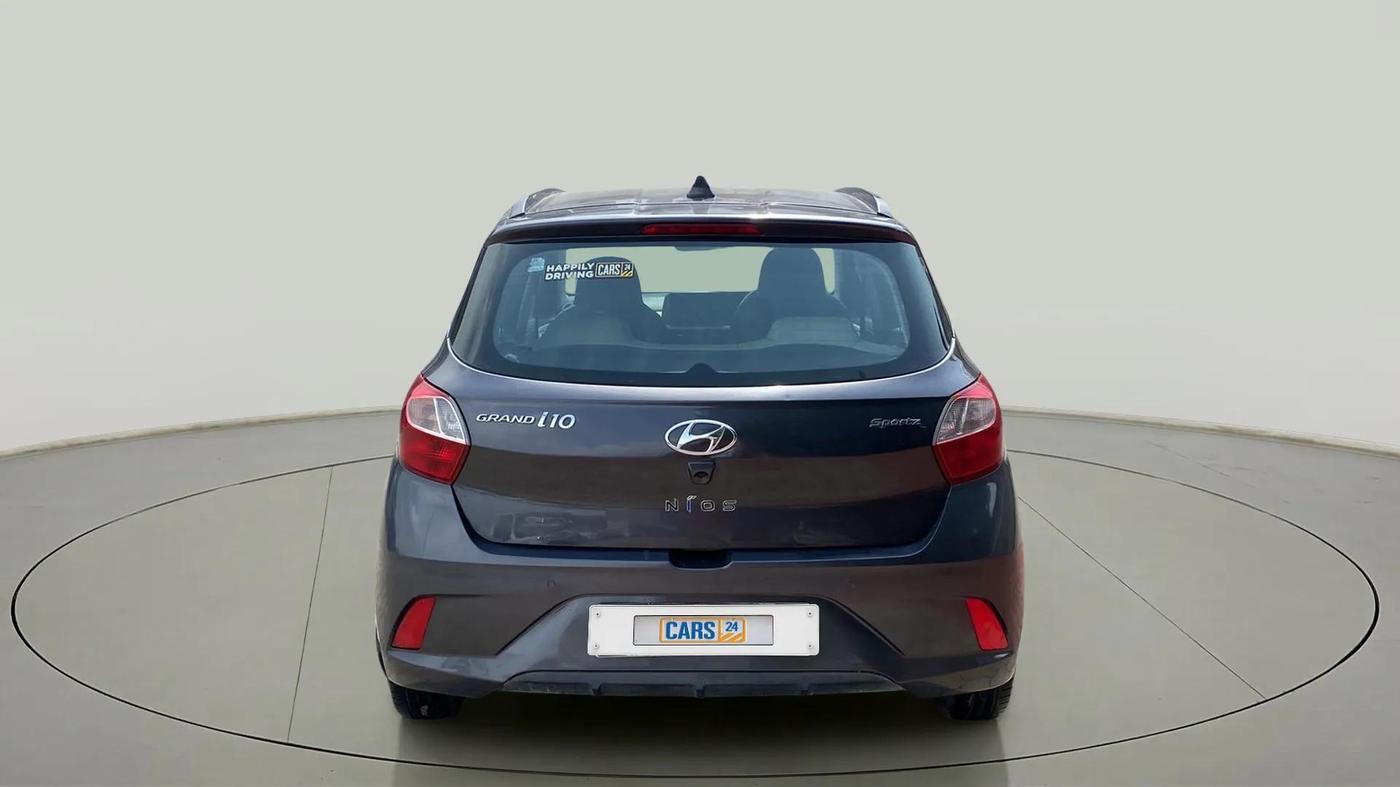 2019 Hyundai GRAND I10 NIOS SPORTZ AMT 1.2 KAPPA VTVT, CNG, Automatic, 42,923 km, Back/Rear