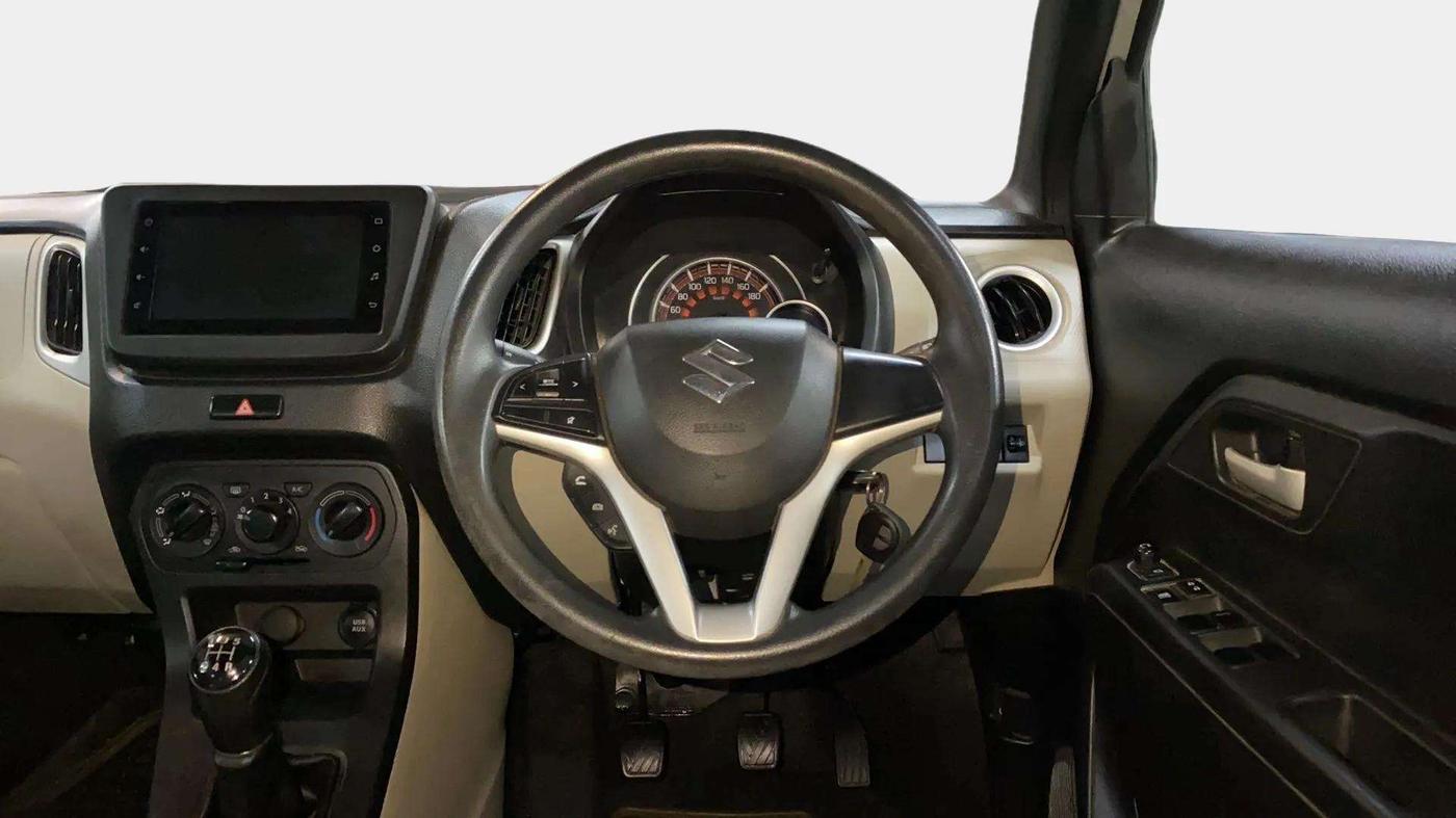 2020 Maruti New Wagon-R ZXI 1.2, Petrol, Manual, 41,248 km, Steering Wheel Close Up